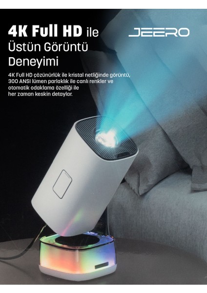 K6 Dual Microphone Karaoke Projector(Türkçe Menü Android13) indirimleri