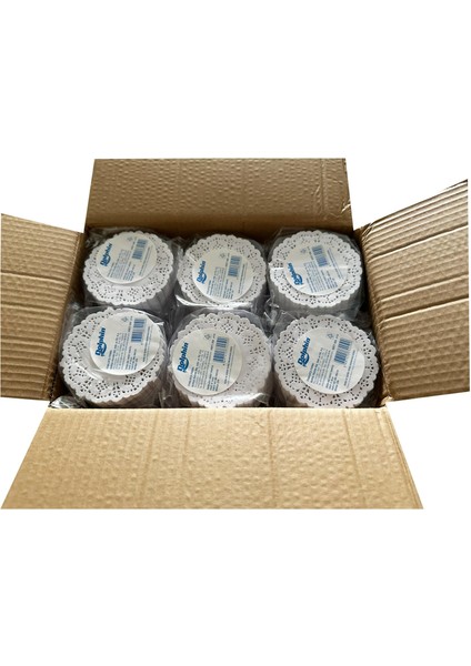 Dantel Görünümlü Kağıt Bardak Altlığı - Çay Bardağı Kağıt Altlığı - 24 Adet 500'LÜ Paket fiyatları