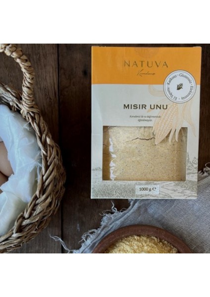 Glütensiz, Katkısız Mısır Unu 1000 G fırsatları