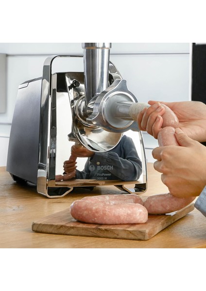 2000W Motor Blok Gücü: Yüksek Motor Gücü Sayesinde Üstün Performans Kıyma /sucuk /sosis Makinesi + Mutfak Tartısı fiyatları