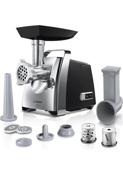 2000W Motor Blok Gücü: Yüksek Motor Gücü Sayesinde Üstün Performans Kıyma /sucuk /sosis Makinesi + Mutfak Tartısı