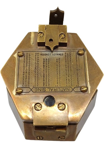 Askeri Pusula Pirinç Eskitme Altıgen Mercekli Dekoratif Obje modelleri