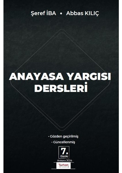 Anayasa Yargısı Dersleri