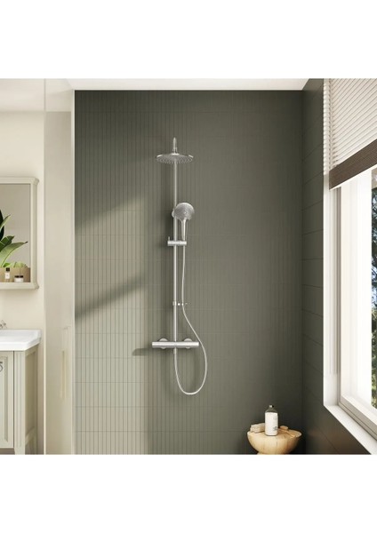 Aquaheat Joy 220 A47200 Krom Duş Seti