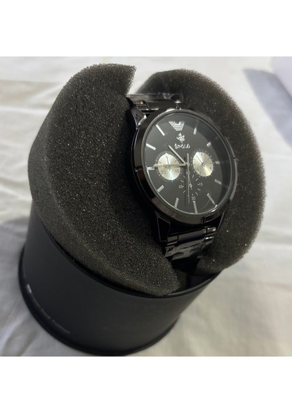 Siyah Kronograf Erkek Kol Saati - 7 indirimleri
