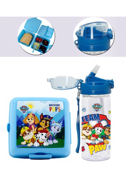 Lisanslı Suluk 500ML ve Beslenme Kabı Seti