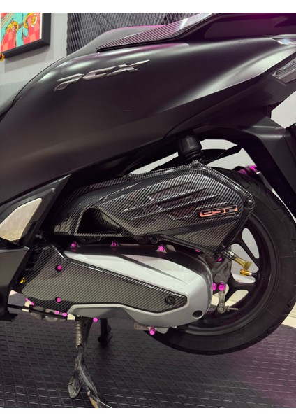 Honda Pcx 2021-2024 Karbon Debriyaj Kapağı