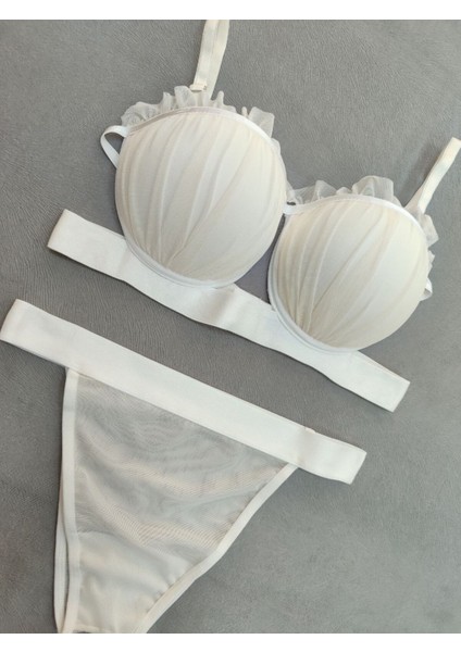 Istiridye Model Tam Dolgulu Destekli Sütyen Külot Takım Ikili - Kadın Iç Giyim modelleri