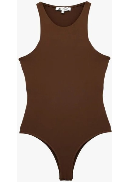 Kolsuz Bisiklet Yaka Çıtçıtlı Slim Fit Body 6WAL30012IK