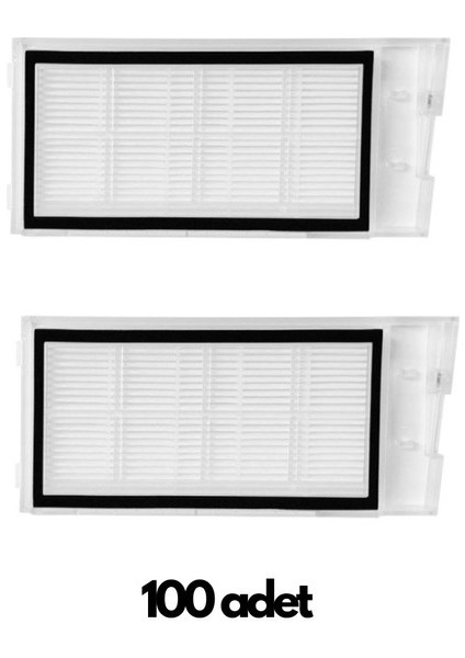 Roidmi Eve- Eve Plus Uyumlu 200 Adet (100 Paket) Filtre