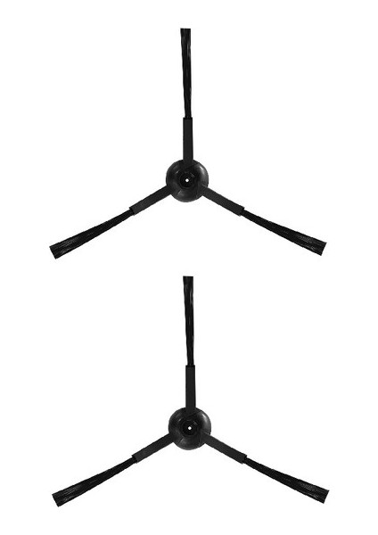 Xiaomi Mop S10T (STFCR01SZ) Uyumlu 2 Adet Siyah Yan Fırça