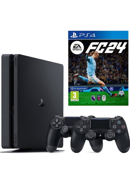 Playstatıon 4 Slım 1 Tb Teşhir Ürün + Fc 24 Oyun