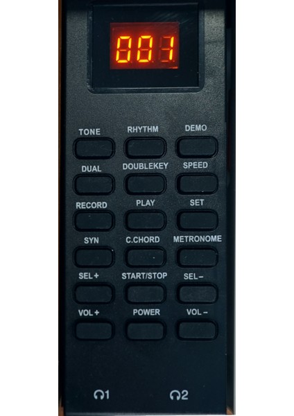 Hme BX-100 Bn Hammer Action Tuş Dijital Piyano | Super Reverb | 800 Ritim |1000 Adet Ses | Kayıt (Kahverengi Ahşap)