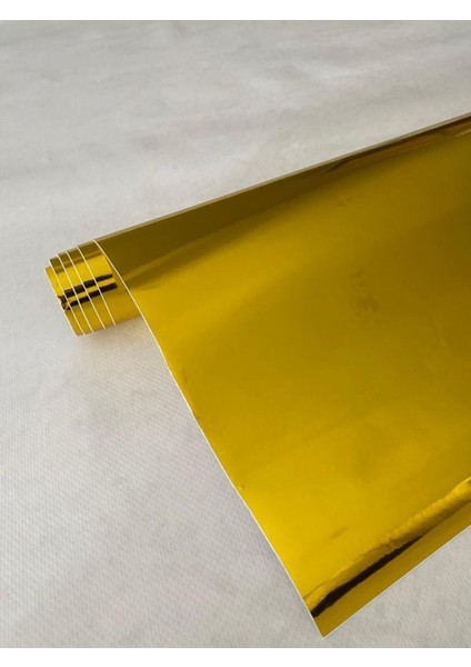 Gold Varak Altın 40CM x 100CM Kendinden Yapışkanlı Folyo Dekoratif Kaplama ve Hobi Folyo fırsatları