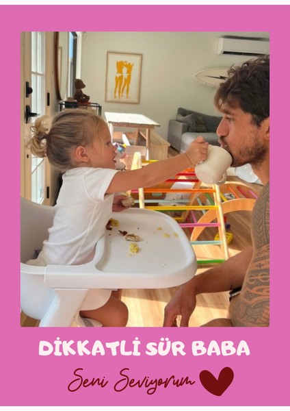 Kişiye Özel Fotoğraflı Dikkatli Sür Yazılı Çift Taraflı Araba Hediyesi Araba Süsü Dikiz Aynası Süsü Hediye