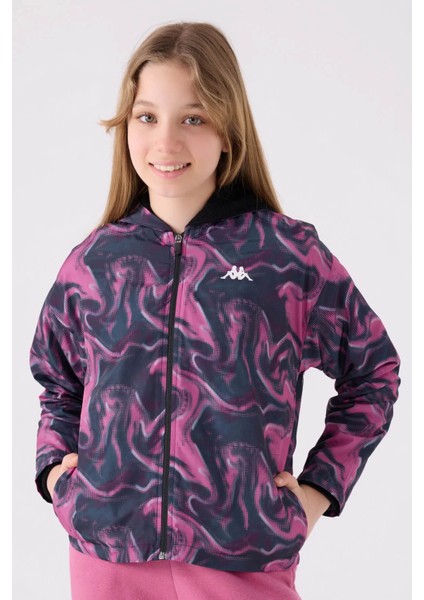Authentic Devin Mor Kız Çocuk Yağmurluk&rüzgarlık 382B1LW