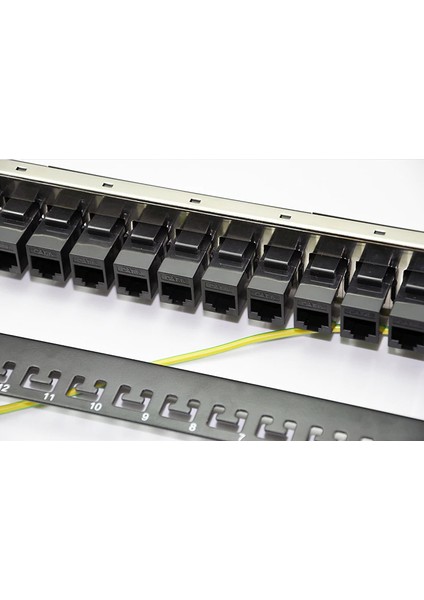 Cat. 6 24 Port Dişi - Dişi Modüler Patch Panel