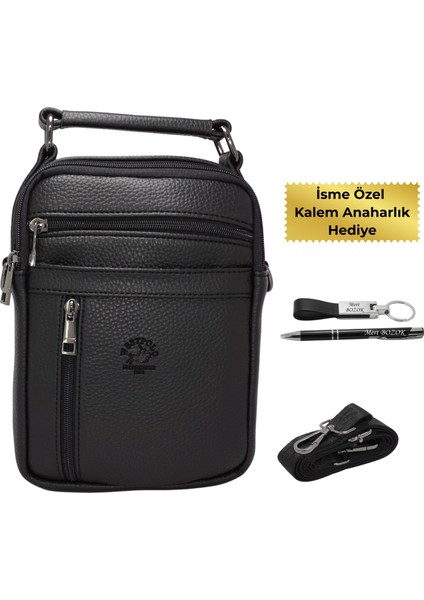 6049 Postacı Çantası Omuz Çantası El Çantası Isme Özel Kalem Anahtarlık Hediyeli