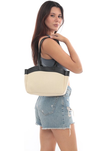 Hasır Yavrulu Kontrast Çanta fırsatları