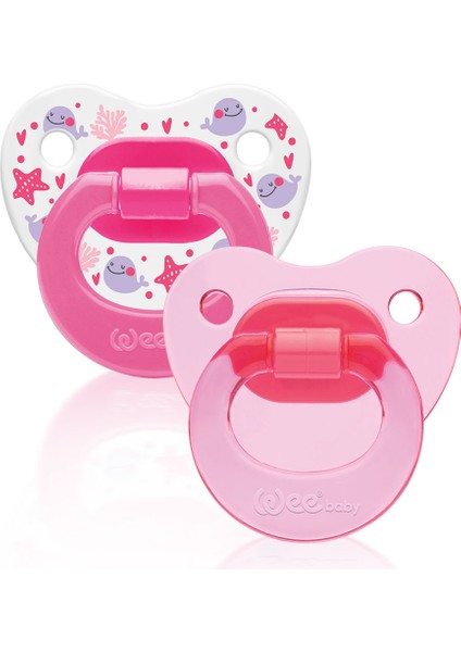 2’li Damaklı Emzik No:3 Kız 18+ Ay