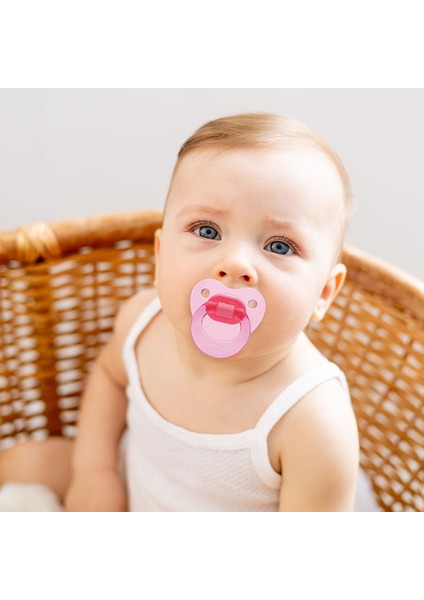 Akide Damaklı Emzik No:2 Pembe 6-18 Ay indirimleri
