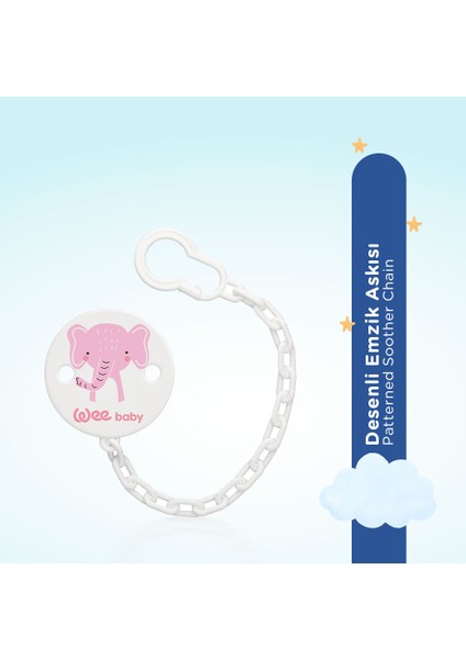 Desenli Emzik Askısı Pembe fiyatları