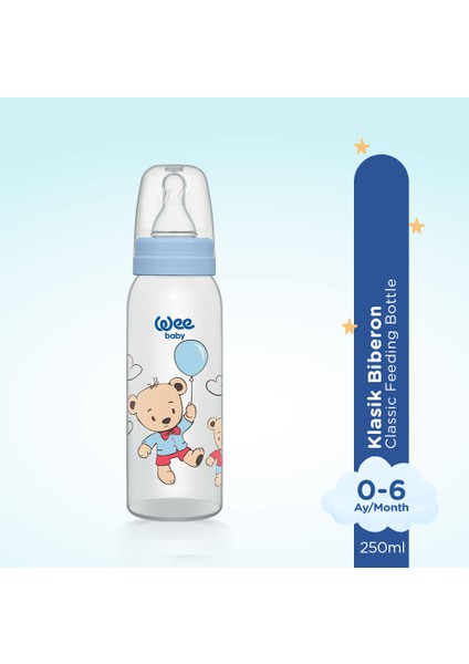 Klasik PP Biberon 250 ml Mavi fiyatları