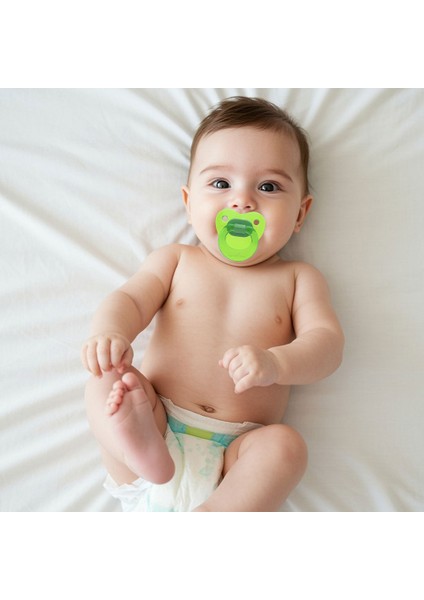 Akide Damaklı Emzik No:2 Yeşil 6-18 Ay indirimleri