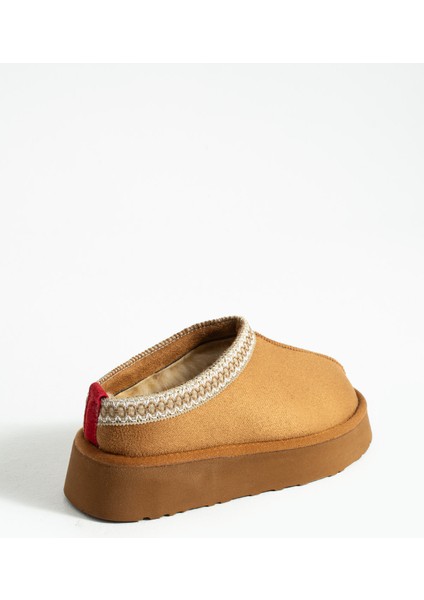 Süet Içi Kürklü Düz Taban Sabo Kışlık Kadın Terlik fiyatları