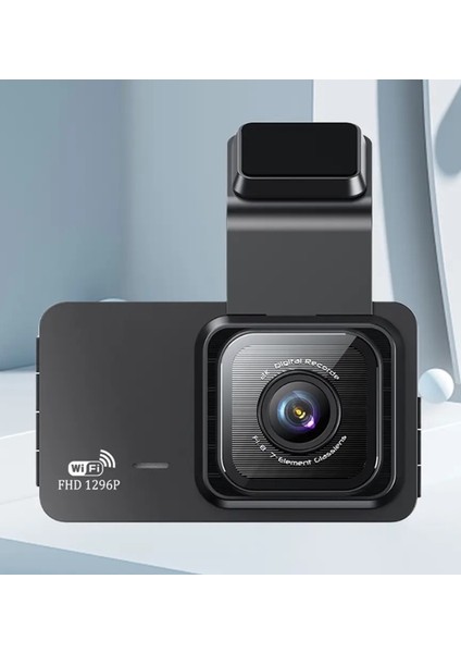 Y11 Pro 1296P Süper Hd 3inç Araç Içi Kamera -Ön-Arka Görüş Çift Kamera - Türkçe Menü modelleri