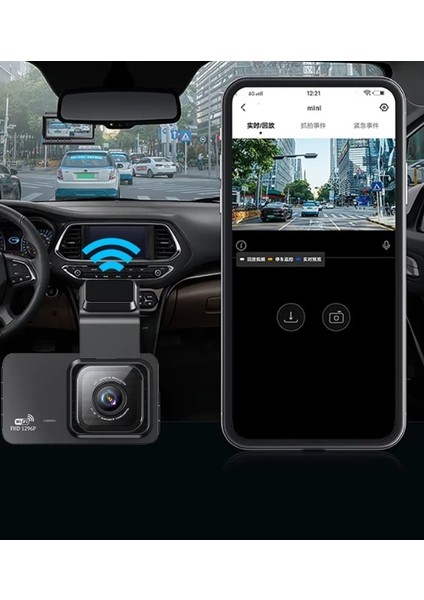 Y11 Pro 1296P Süper Hd 3inç Araç Içi Kamera -Ön-Arka Görüş Çift Kamera - Türkçe Menü indirimleri