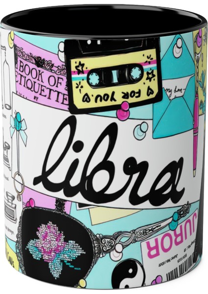 Terazi Burcu Baskılı Kupa