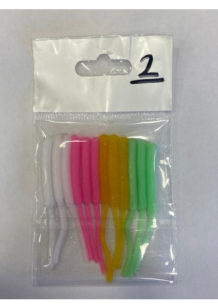 Lrf Silikon Yem Seti 5 cm 12 Adet fırsatları