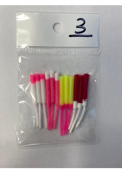 Lrf Silikon Yem Seti 5 cm 12 Adet indirimleri