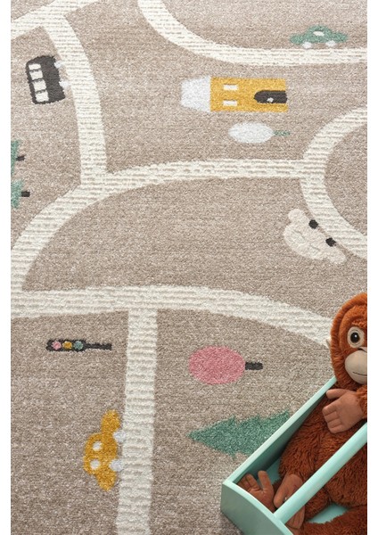 Yumuşak Dokuma Halı Leke Tutmaz Araba Yolu Bebek Odası Çocuk Odası Genç Odası Halısı Oyun Yol fırsatları