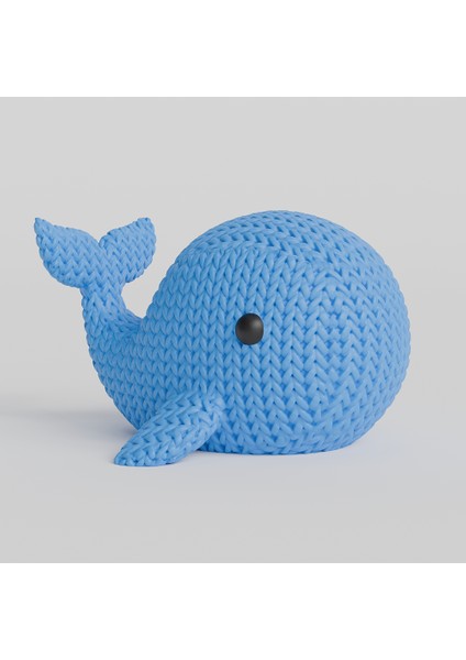 3D Örgü Balina