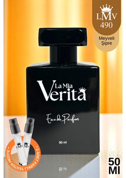 Aventus Erkek Parfüm Şipre Meyveli Ananas LMV490 Yüksek Kalıcılık & Yayılım Delux Kalite Edp 50 ml