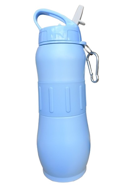 Bear Dear Pipetli 830 ml Silikon Kemerli Çelik Matara