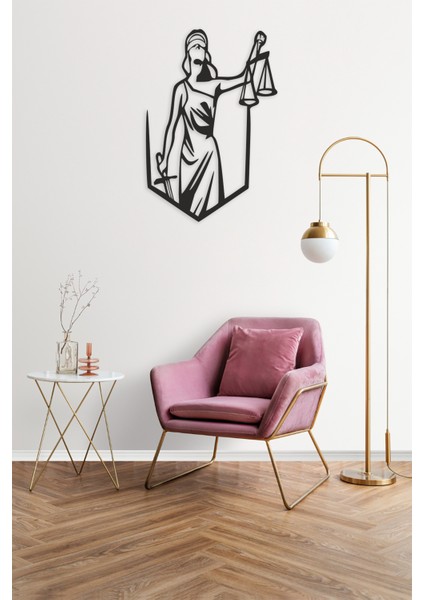 Themıs Mdf Tablo Adalet Terazisi Avukat Duvar Tablosu Adalet Tablo Dekoratif Duvar Süsü 35X50 modelleri