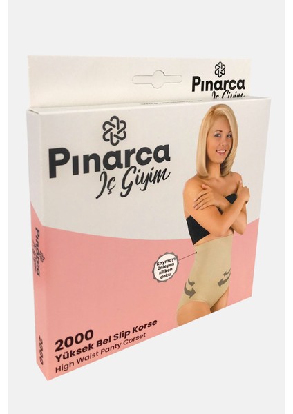 Kadın Slip Korse 2000 – Yüksek Bel, Mikrofiber Likralı, Toparlayıcı, Görünmez İç Giyim Korse fiyatları