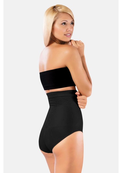 Kadın Slip Korse 2000 – Yüksek Bel, Mikrofiber Likralı, Toparlayıcı, Görünmez İç Giyim Korse