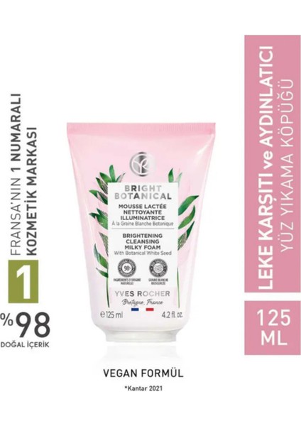 Aydınlatıcı ve Leke Karşıtı Yüz Temizleme Köpüğü – Bitkisel Etkili Günlük Kullanım fiyatları