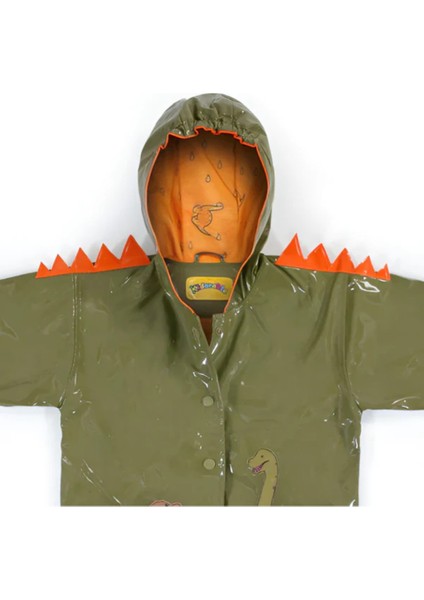Dinazor Çocuk Yağmurluk (3-5 Yaş Aralığı) - Haki modelleri