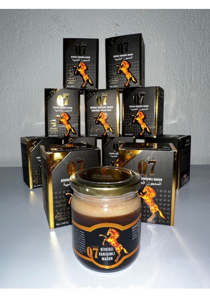 Gold Q7 Bitkisel Ballı Macun Erkek Için 24 Saat Etkili fiyatları