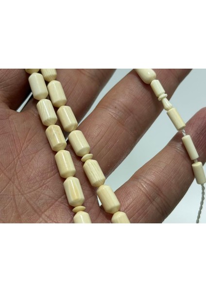 Kesme Fildişi Tesbih 13,12 Gram - Koleksiyonluk Fil Dişi Tespih indirimleri