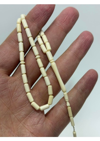 Kesme Fildişi Tesbih 5,63 Gram - Koleksiyonluk Fil Dişi Tespih fırsatları