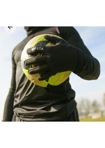 Yetişkin Futbol Eldiveni - Siyah - Keepdry Warm fiyatları