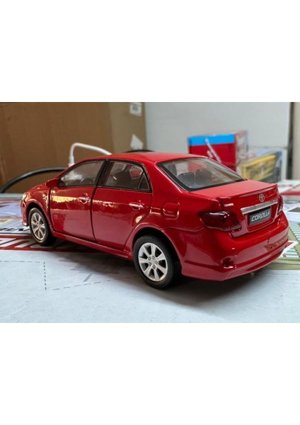 Oyuncak Metal Model Araba 1/36 Çek Bırak 2009 Toyota Corolla Kırmızı fiyatları