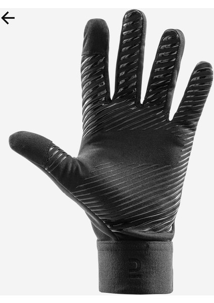 Yetişkin Futbol Eldiveni - Siyah - Keepdry Warm modelleri