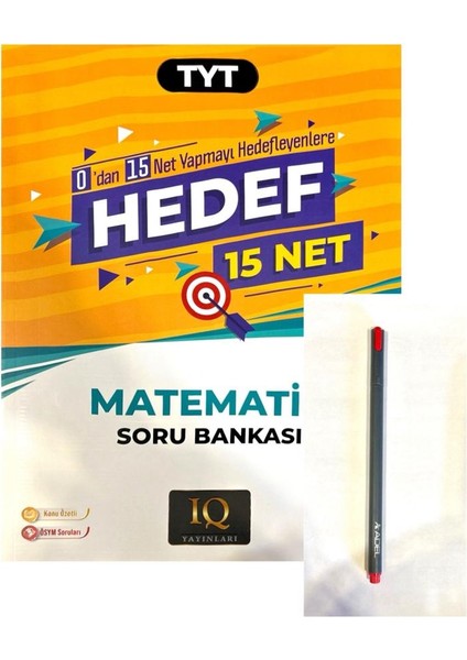 Tyt Hedef 15 Matematik Soru Bankası-Yeni Baskı-